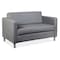 Officesource Define Collection Contemporary Loveseat 9702VGR - alternate 1